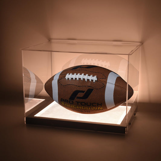 The Allure of LED Light Football Showcases: A Symbol of Pride, Passion, and Thoughtful Gifts in the USA